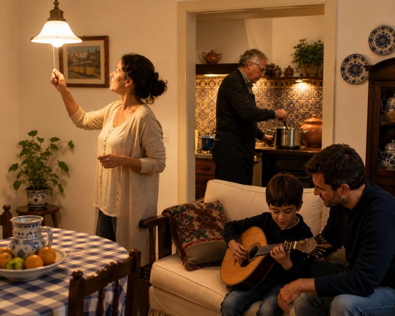 A melhor tarifa luz para famílias