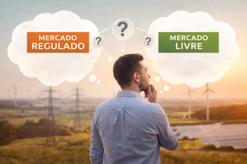 Decidiendo entre mercado livre e regulado