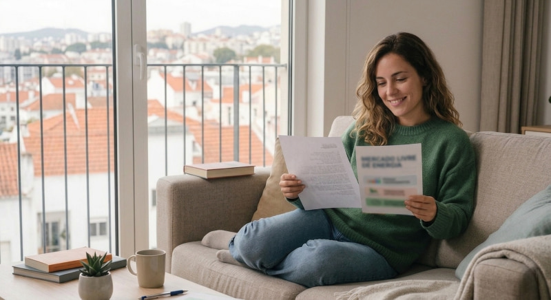 Satisfeita com a sua escolha entre o mercado regulado e o mercado livre