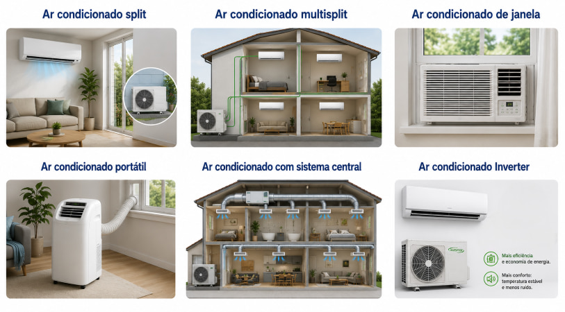 Tipos de ar condicionado